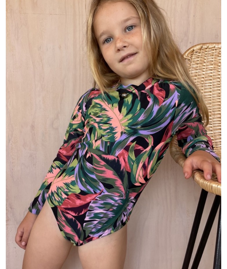 Body niña corazones