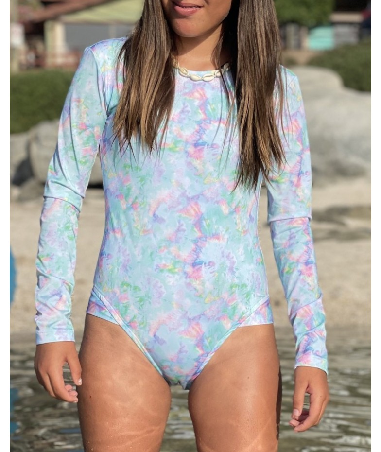 Body batik celeste talla 16