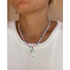 Collar pez blanco