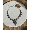 Collar coachella piedras luz lunar