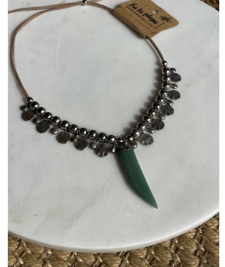 Collar coachella piedra